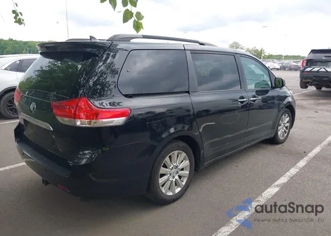 2011 Toyota Sienna Limited/Xle from USA, damaged, VIN 5TDDK3DC2BS002852